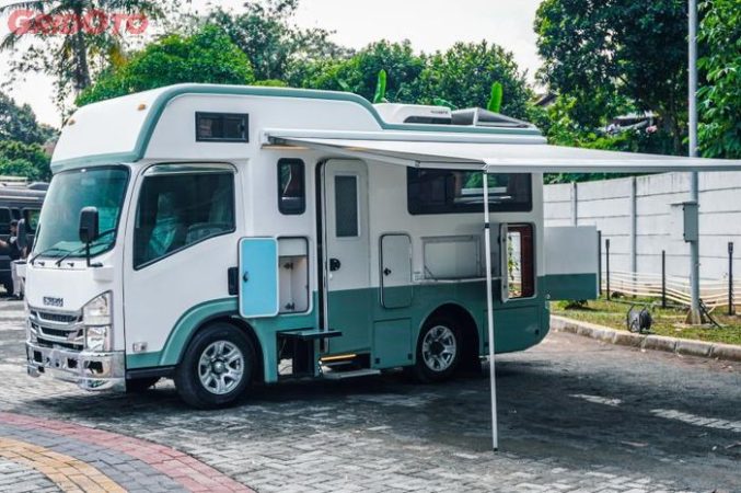 Isuzu ELF NLR, Cocok untuk Anda Modifikasi Jadi Campervan yang Keren