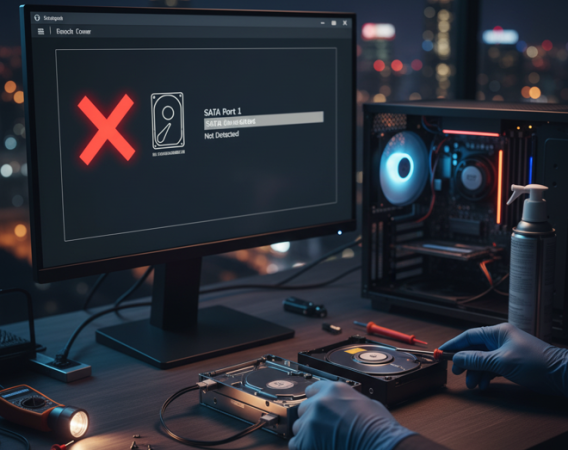 Kenapa Komputer Tidak Bisa Deteksi Harddisk