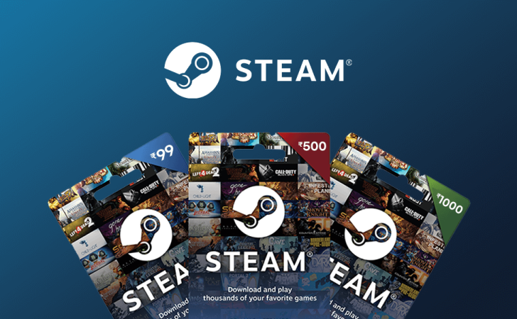 Top Up Steam Wallet